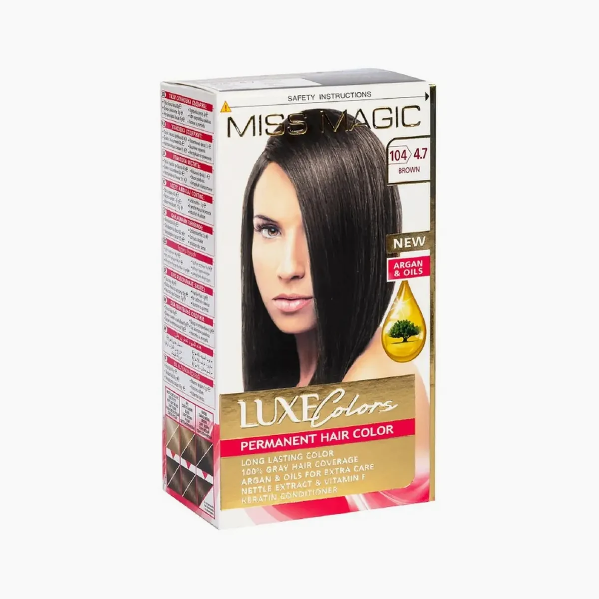 Miss Magic Miss Magic LUXE COLORS 104/4.7- шоколад