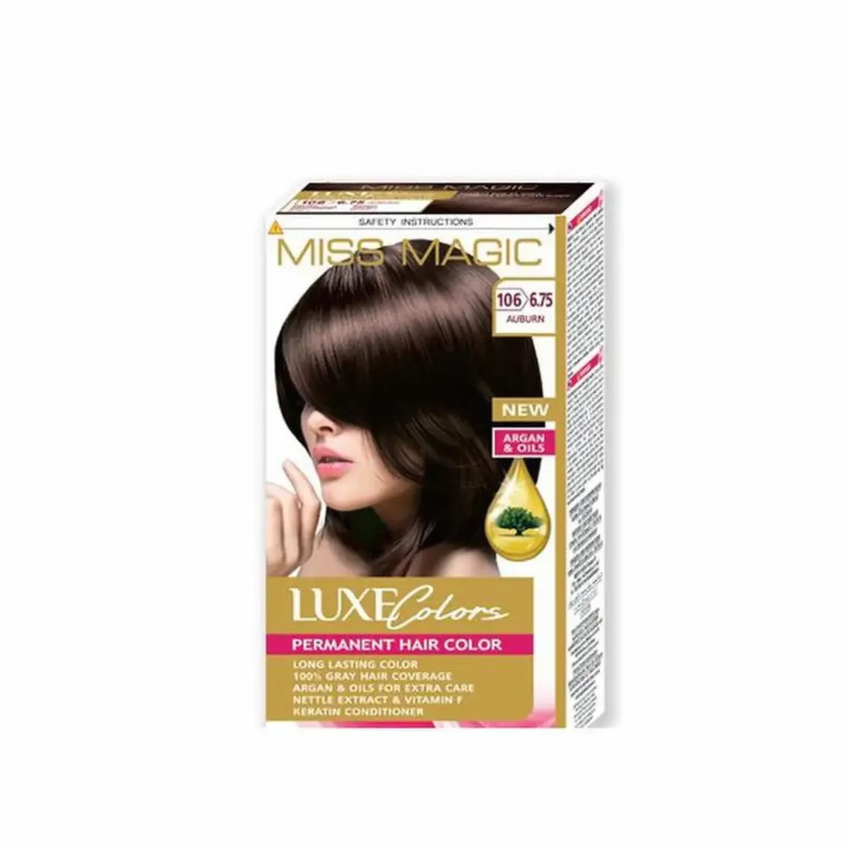 Miss Magic Miss Magic LUXE COLORS 106/6.75- каштановый