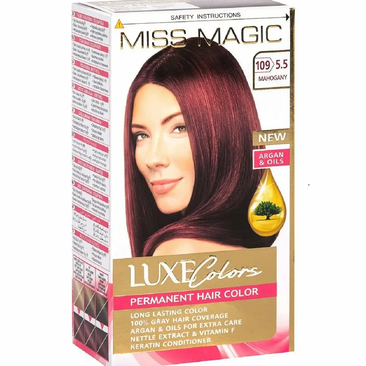 Miss Magic Miss Magic LUXE COLORS 109/5.5- красное дерево