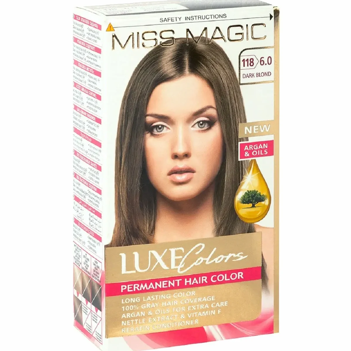Miss Magic Miss Magic LUXE COLORS 118/6.0- темно-русый
