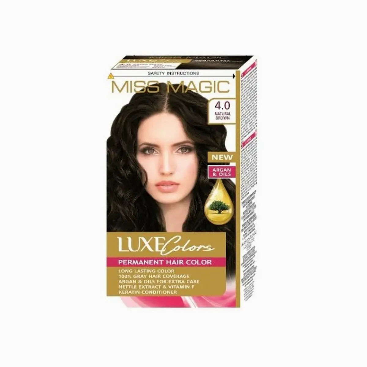 Miss Magic Miss Magic LUXE COLORS 4.0- натуральный коричневый