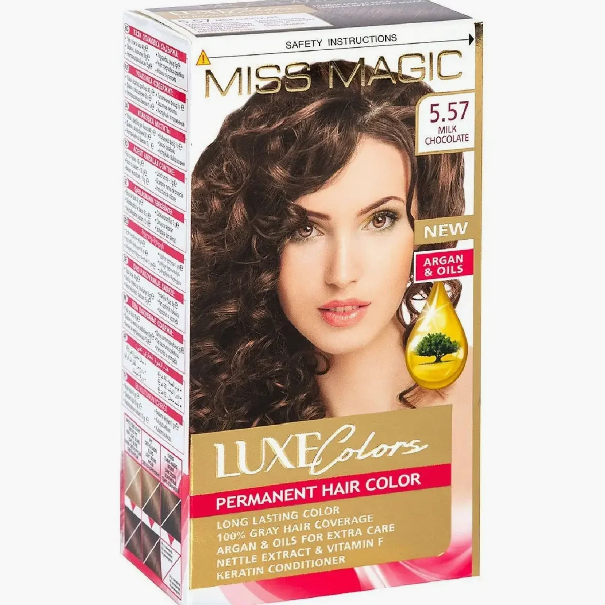 Miss Magic Miss Magic LUXE COLORS 5.57 - молочный шоколад