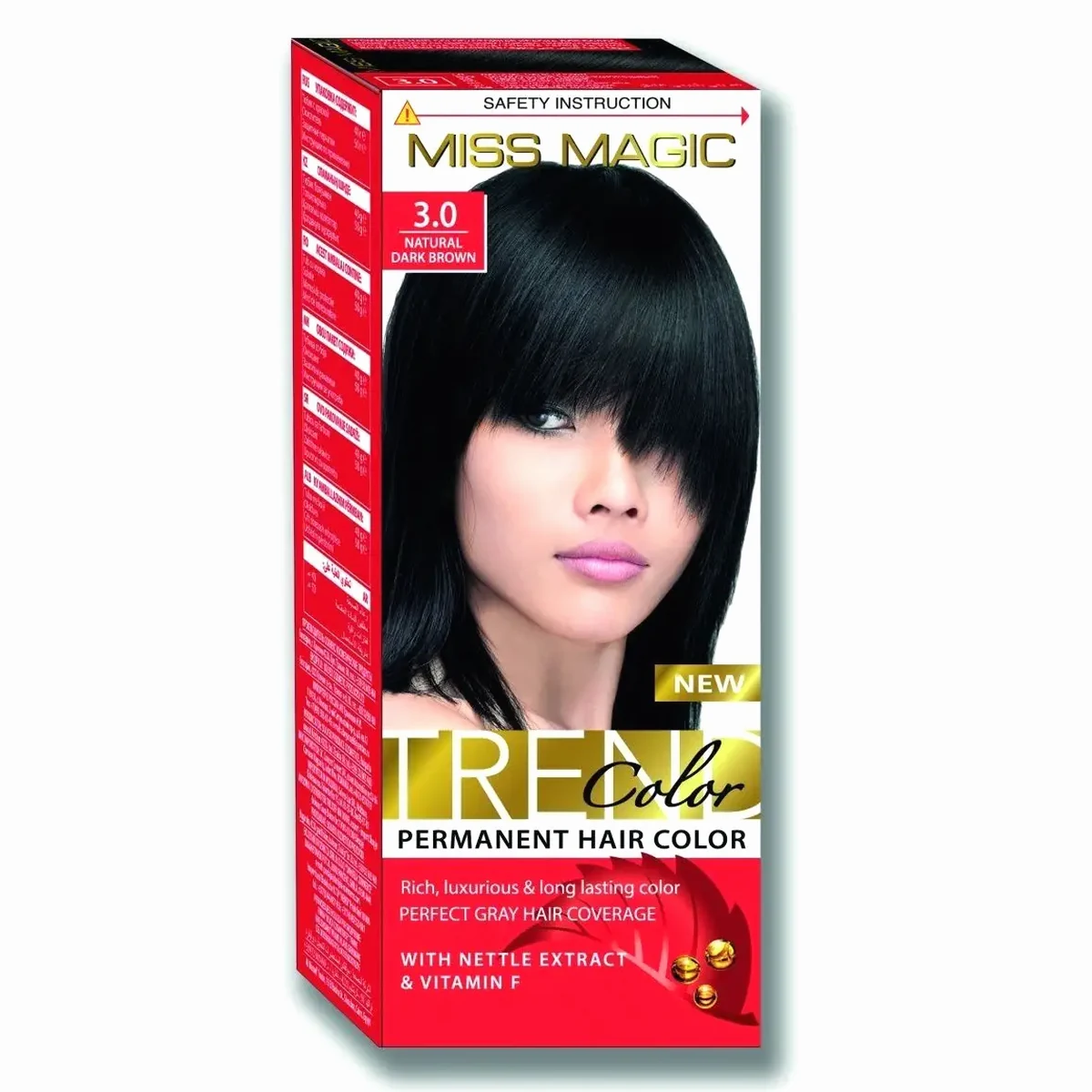 Miss Magic Trend Color краска д/волос 3.0 натур темно-коричневый, фото 1