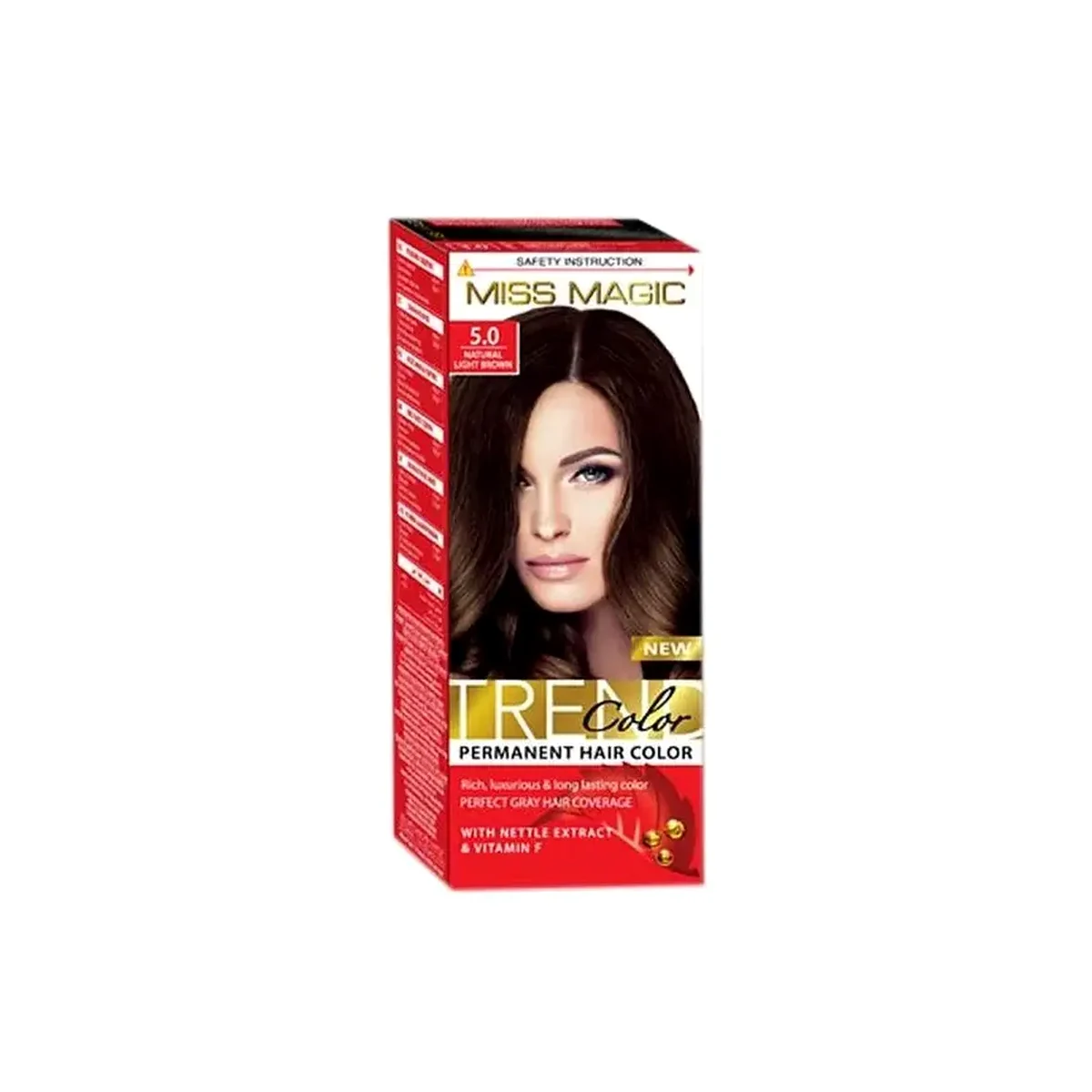 Miss Magic Trend Color краска д/волос 5.0 светло-коричневый, фото 1