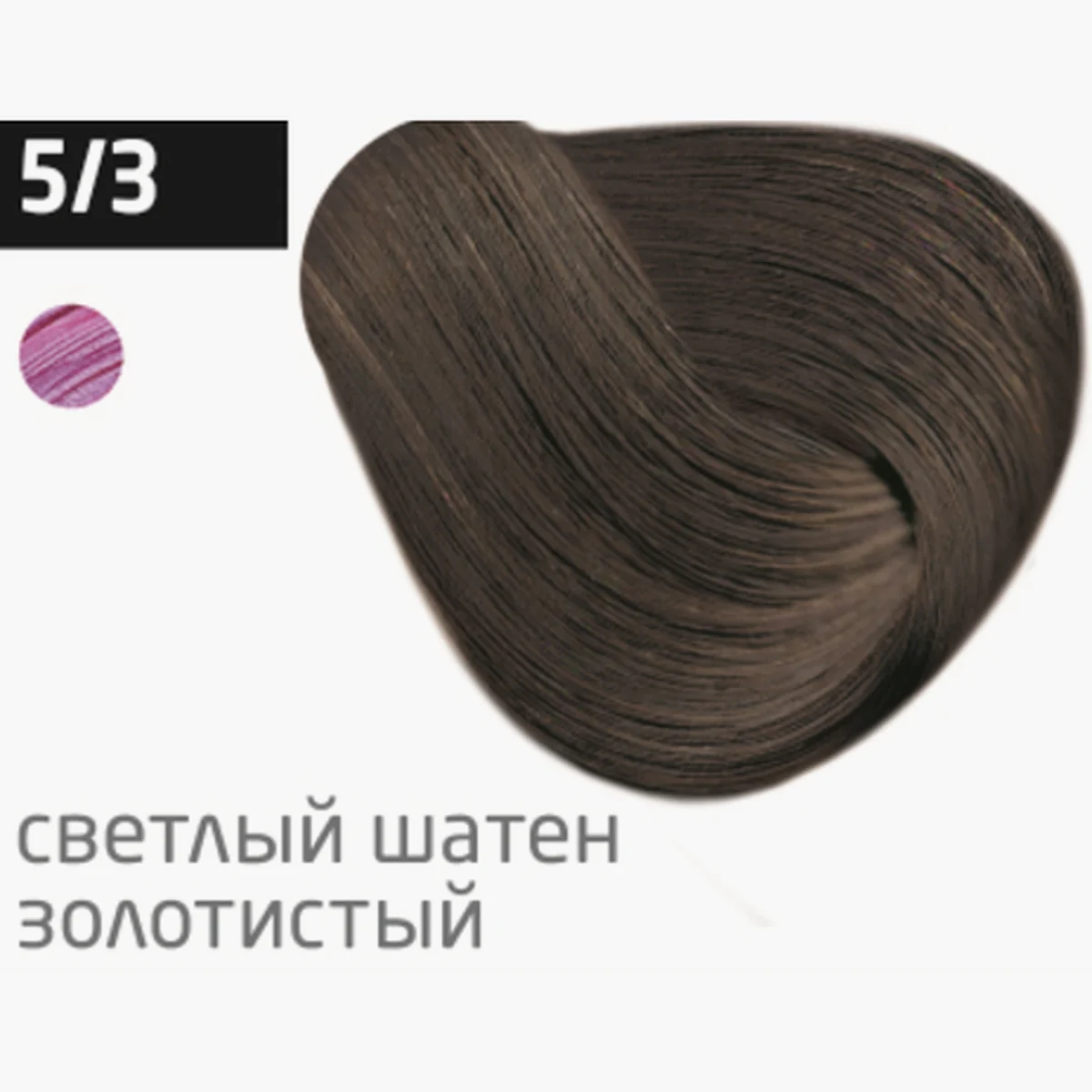 Ollin Крем-краска для волос Color 5/3 Светлый шатен золотистый, 60 мл, фото 1