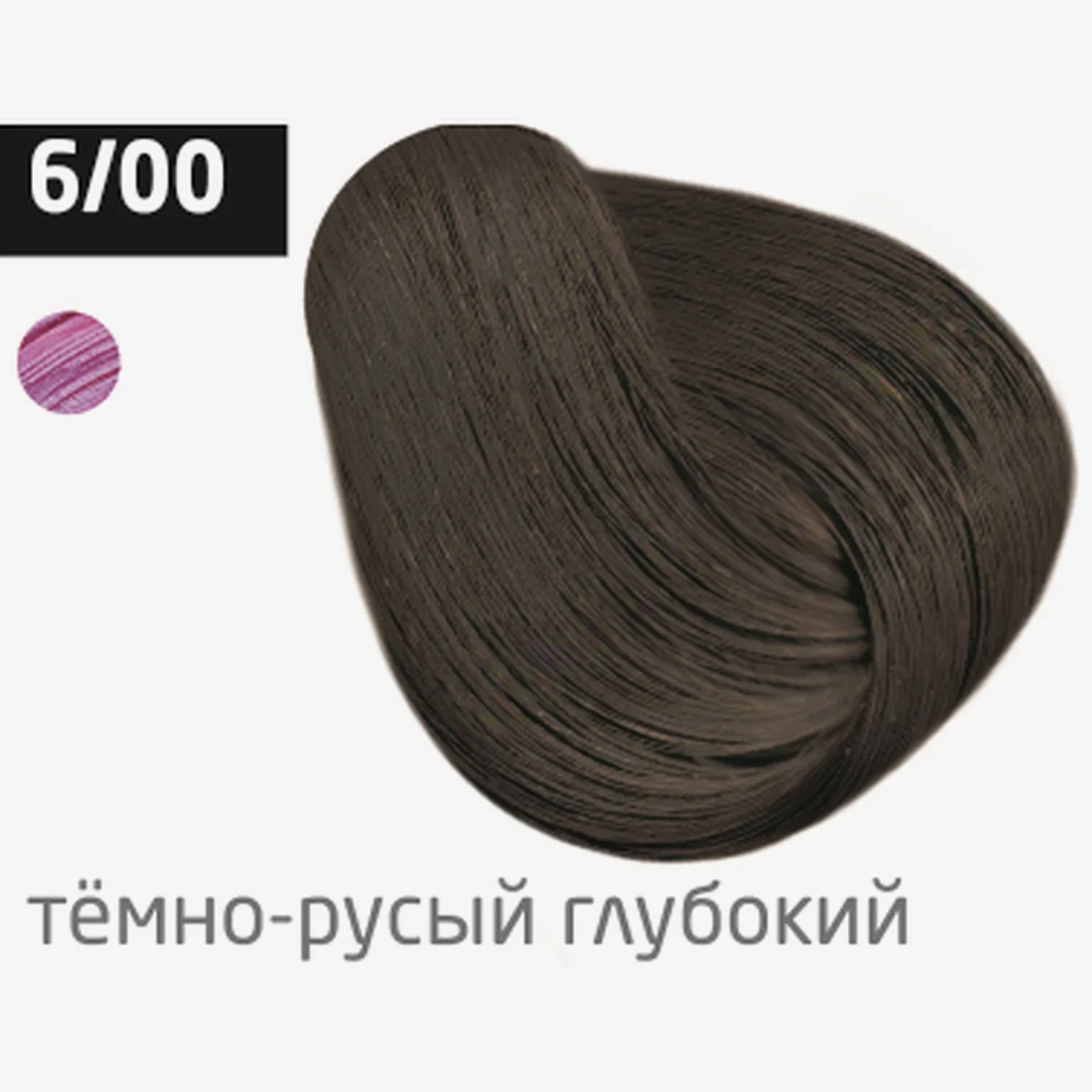 Ollin Крем-краска для волос Color 6/00 Темно-русый глубокий, 60 мл