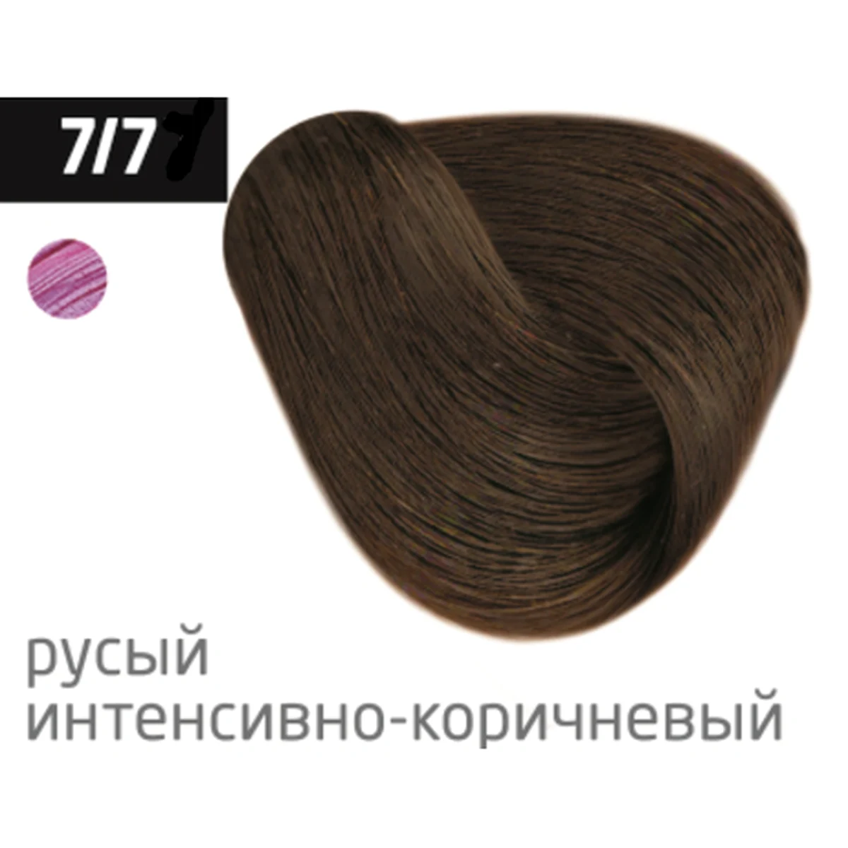 Ollin Крем-краска для волос Color 7/7 Русый коричневый, 60 мл