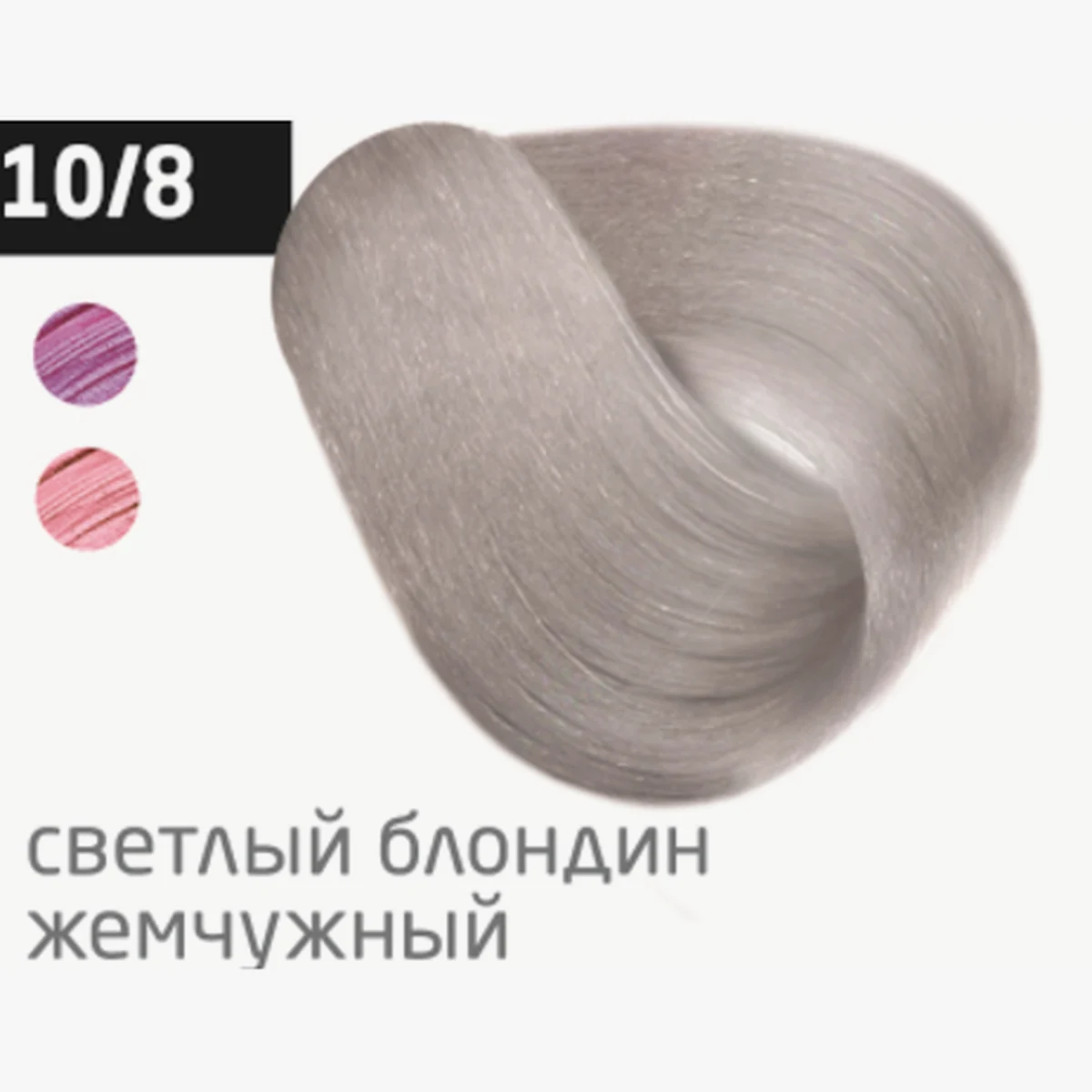 Ollin Крем-краска для волос Color 10/8 Светлый блондин жемчужный, 60 мл, фото 1