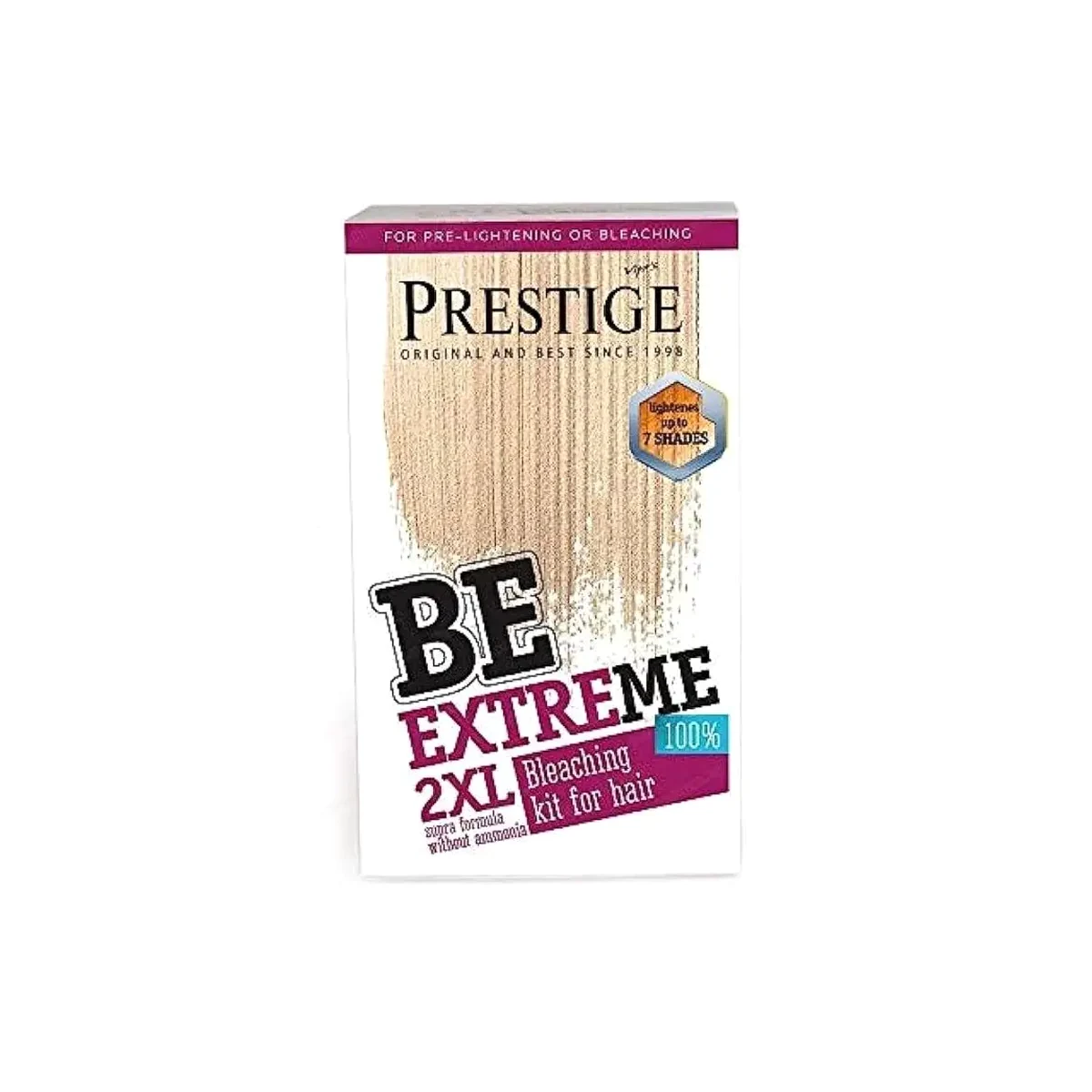 VIP`S Prestige BeExtreme 100% Осветляющий ком-т порошок 2х22г+окис-ль 100м