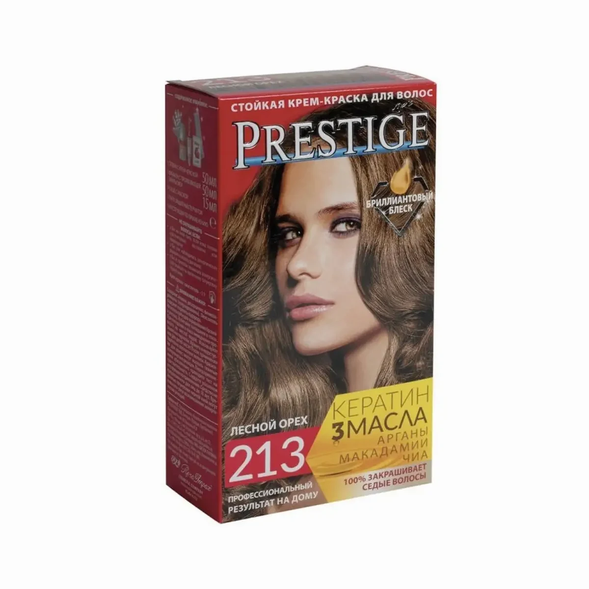 VIP`S Prestige Краска д/волос Prestige 213 Лесной орех, фото 1