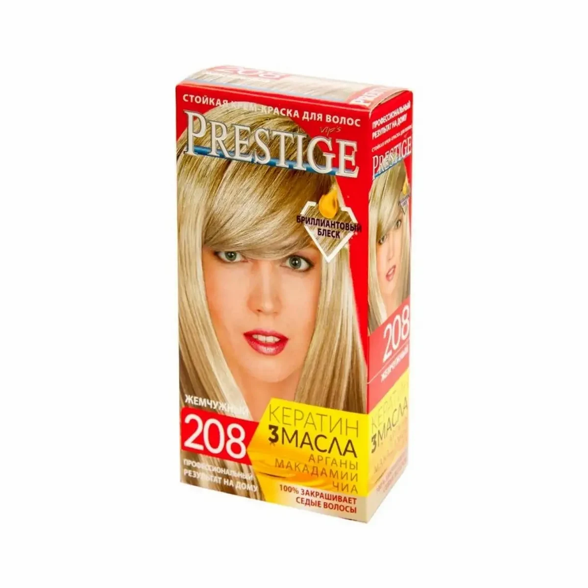 VIP`S Prestige Краска для волос Prestige 208 Жемчужный, фото 1