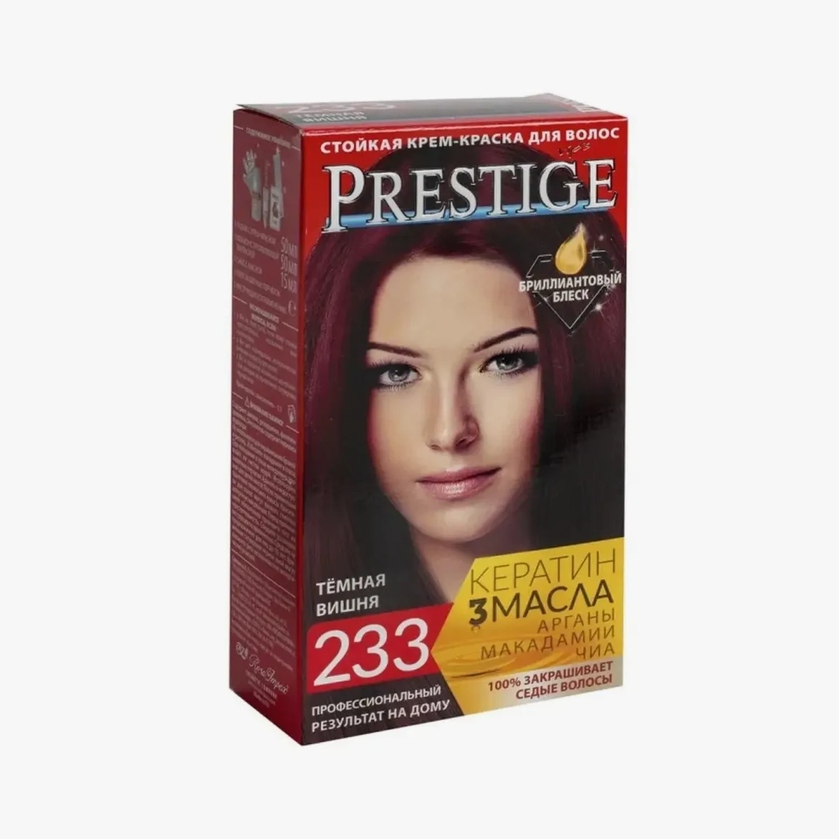 VIP`S Prestige Краска для волос Prestige 233 Тёмная вишня, фото 1